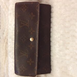 Louis Vuitton Dark Brown Monogram Wallet